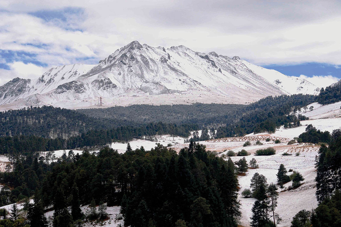 se cubrirá de blanco el nevado de toluca