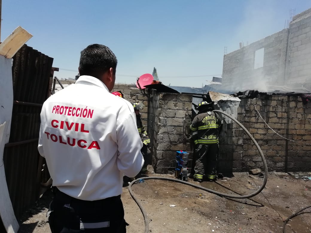 Alertan bomberos Pirata en Toluca