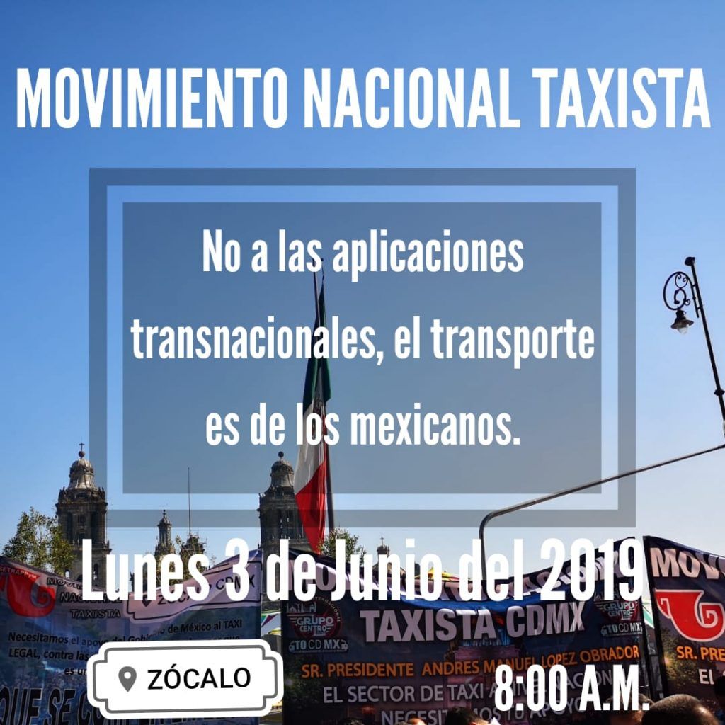 El lunes habrá paro del transporte público en el Edomex