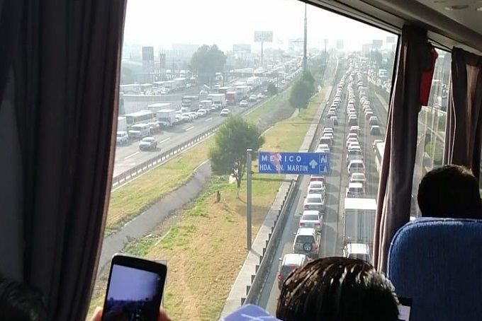 Ciudadanos de Toluca son presos del tránsito