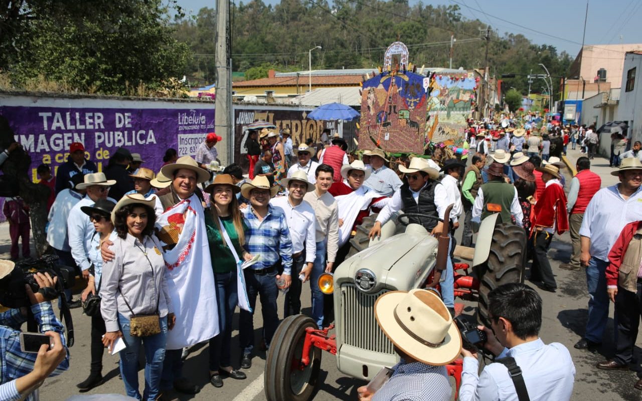 Preparan cierre de calles en Metepec por paseo de San Isidro Labrador