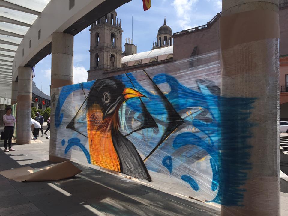 Impulsan el graffiti como obra de arte en Toluca