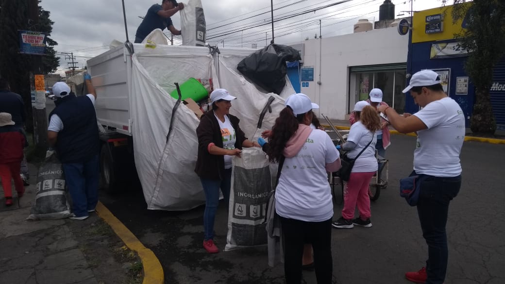 Más de 39 toneladas de basura recolectadas por brigadas de limpieza en Toluca