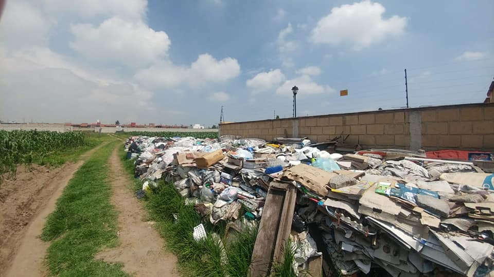 Ayuntamiento de Toluca retira cerca de 215 kilos de residuos sólidos reciclables