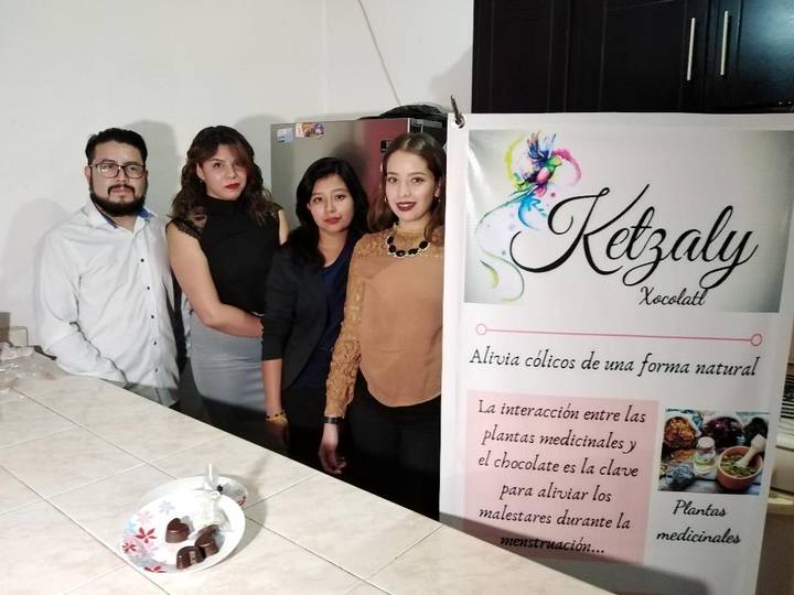 Estudiantes de UAEMéx crean chocolate que elimina cólicos menstruales en EdoMéx