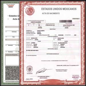 Serán permanentes copias certificadas de las actas de nacimiento en Edomex