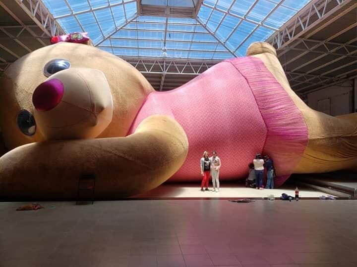 «Xonita», la osa de peluche más grande del mundo estará de gira por EdoMéx