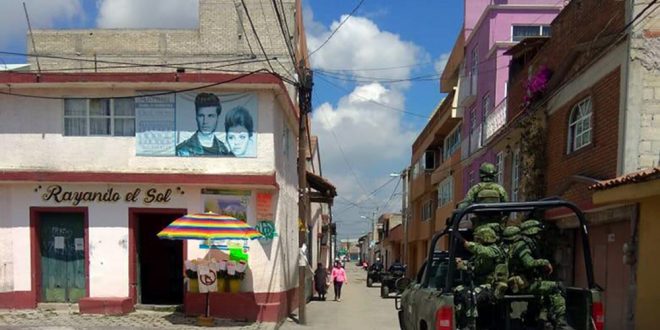 Policía de Toluca, estatal y SEDENA, realizan recorridos en delegaciones toluqueñas