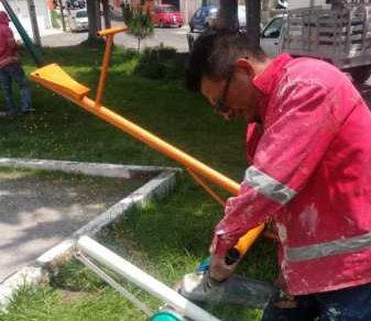 Rehabilitan espacios públicos de Toluca
