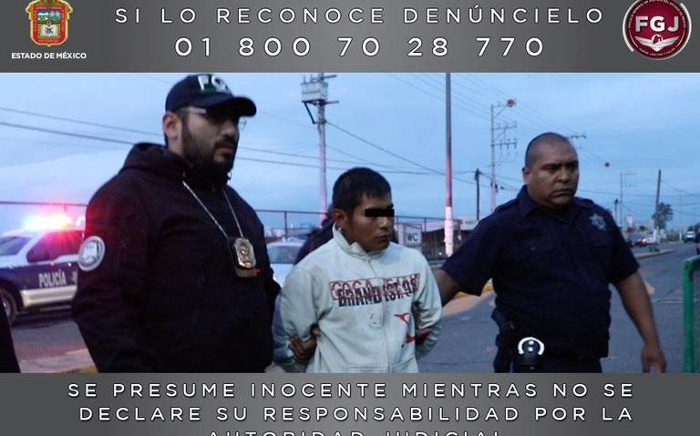 Detienen a presunto violador de 9 victimas en el Estado de México