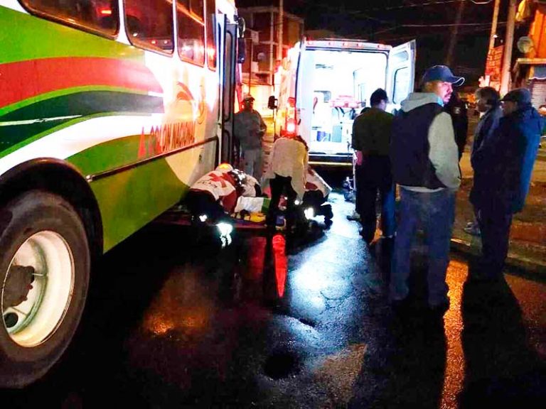 Chofer atropella a ciclista y se da a la fuga en Metepec