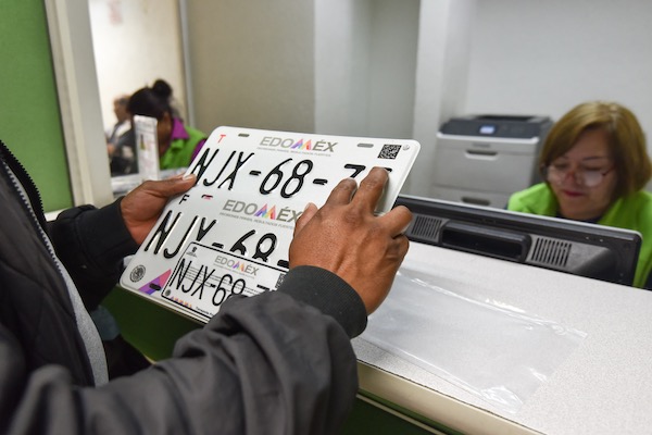 No habrá aumento de plazo de reemplacamiento en el Estado de México, vence el 30 de agosto