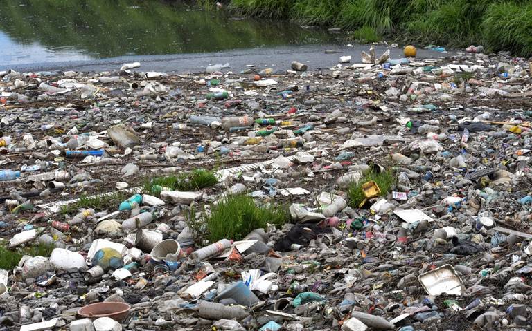 Recolectan hasta 2 toneladas de basura cada semana en ríos que cruzan Toluca