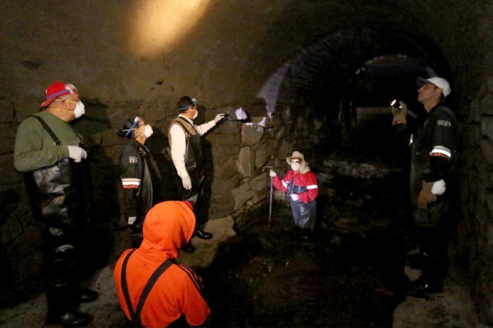 Seguirá cerrada Plaza Toluca por fisura en bóveda del Verdiguel