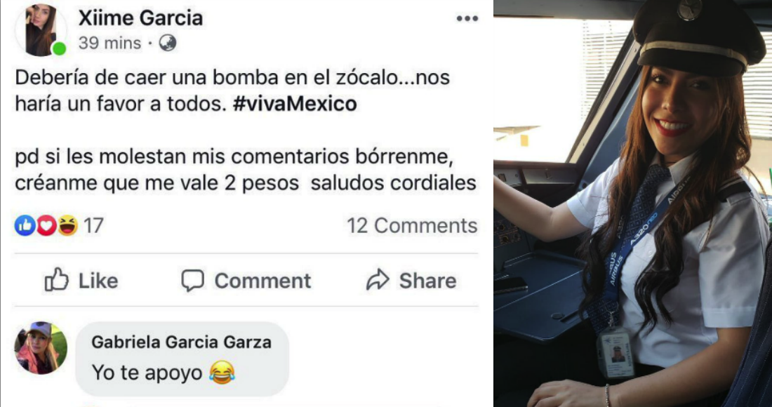 Piloto de Interjet es suspendida tras comentario de bomba en el zócalo de CDMX