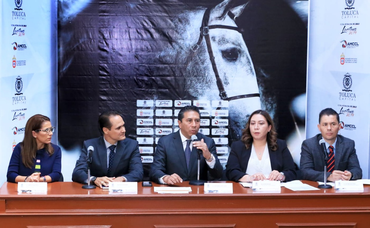 Se engalana Toluca con la Feria Internacional del Caballo Lusitano 2019