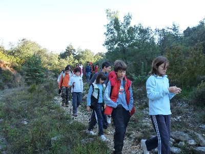 Senderismo infantil en el Parque Sierra Morelos de Toluca