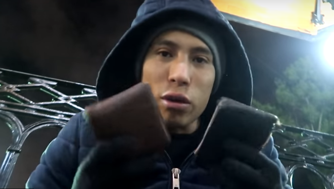 Video: Youtuber duerme en la calle en Ecatepec para comprobar seguridad