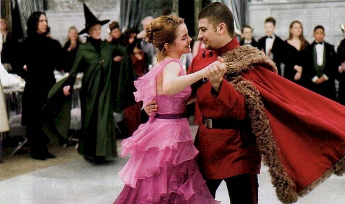Baile navideño de Harry Potter