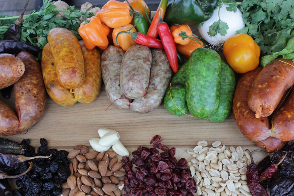 Chorizo navideño en Toluca