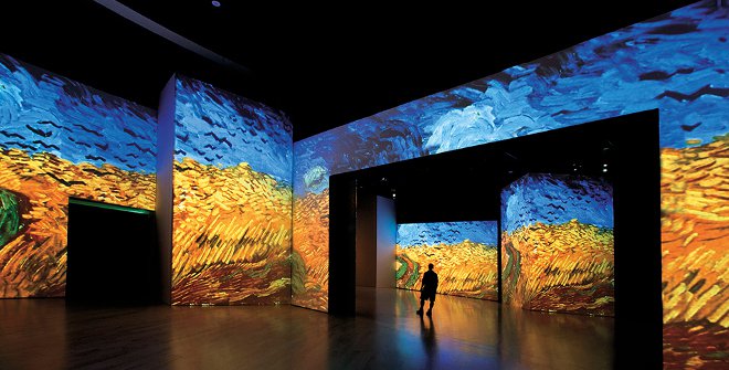 Exposición multisensorial «Van Gogh Alive» en CDMX