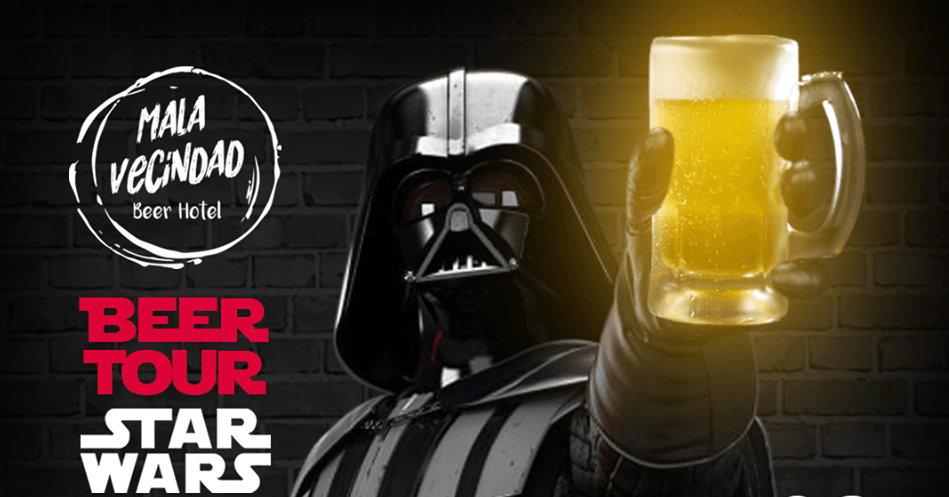 Cata de cerveza con temática de Star Wars en CDMX