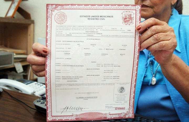 trámites gratuitos en registro civil