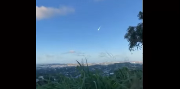 (Video) Avistamiento de meteoro aterroriza a Puerto Rico