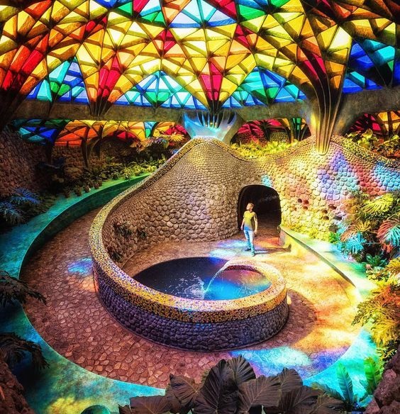 El Nido de Quetzalcóatl, un rincón de color y arte en el Estado de México