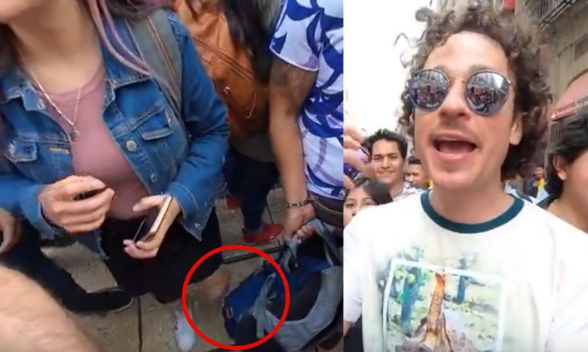 Descubren a acosador en video de Luisito Comunica
