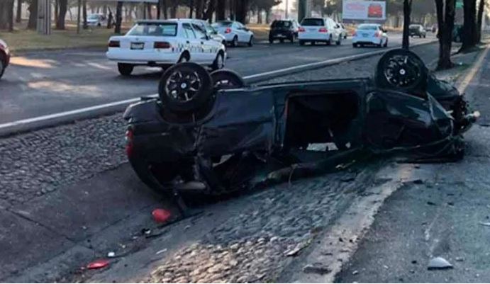 Fallece conductor en accidente en la Toluca-Palmillas