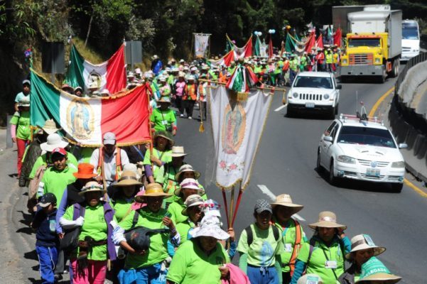Peregrinación de la Diocesis de Toluca al Tepeyac