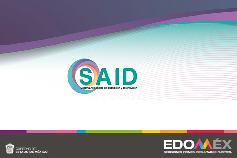 SAID Convocatoria preinscripciones