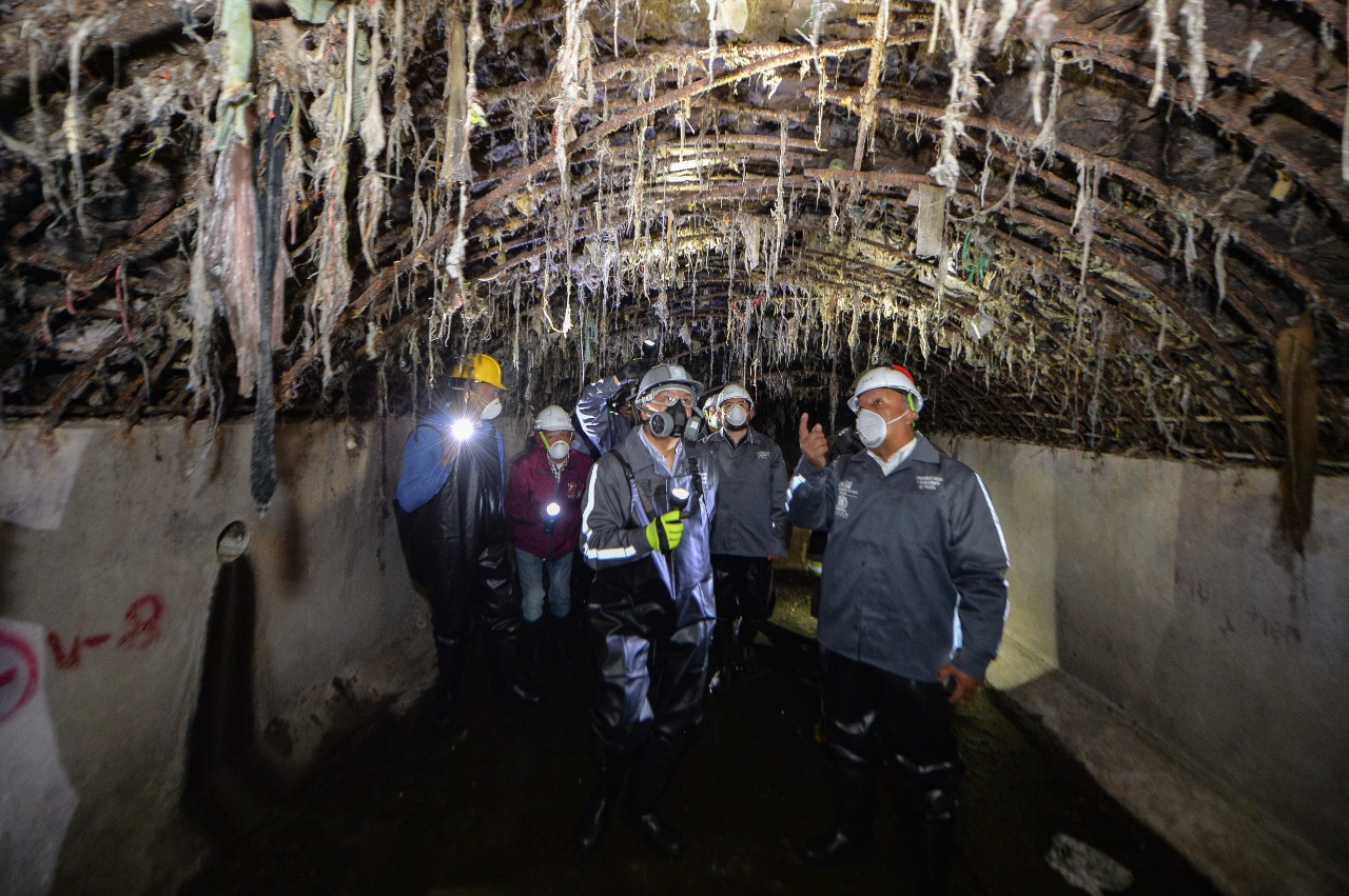 Juan Rodolfo supervisa bóveda del Río Verdiguel