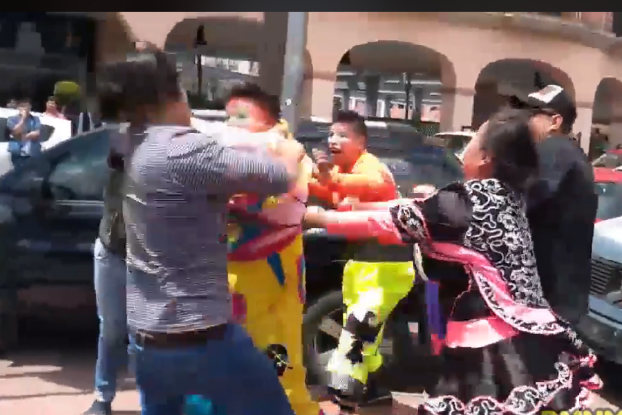 Pelea de payasos en Toluca del 2018 acumula 2 millones de visualizaciones