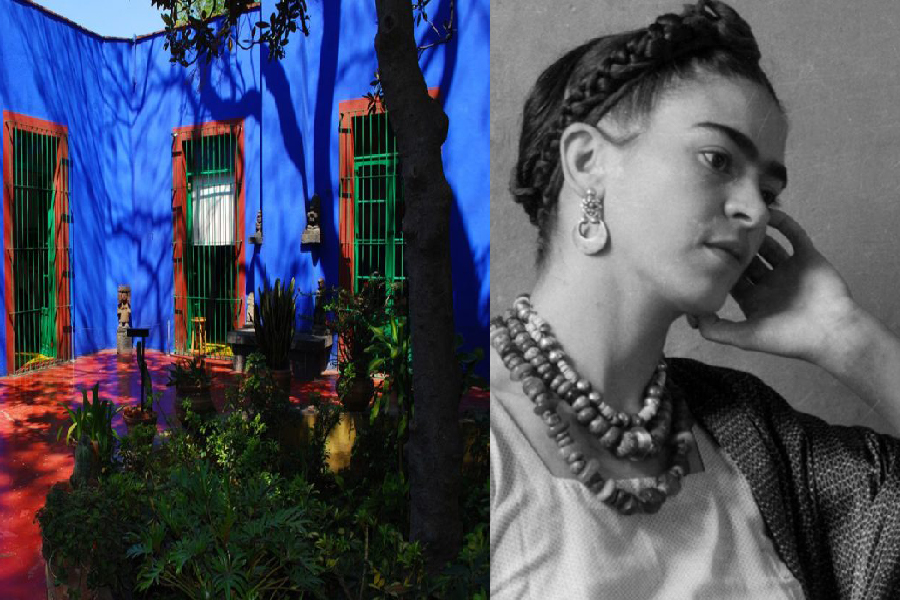 Casa Azul de Frida Kahlo puedes recorrerla desde casa