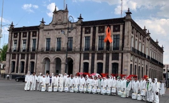 Continua Programa de Sanitización en la ciudad de Toluca