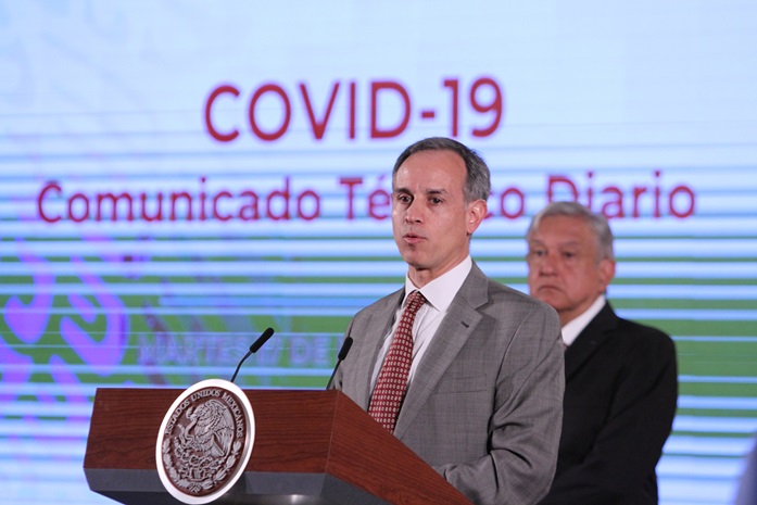 Epidemia de Covid-19 en México puede durar hasta 12 semanas