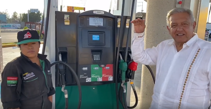 Tome la decisión de bajar la gasolina, AMLO