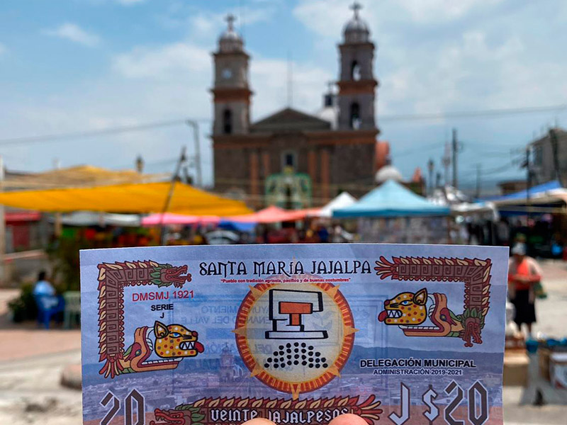 Localidad de Tenango del Valle crea su propia moneda para enfrentar al Coronavirus