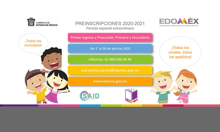 preinscripciones 2020