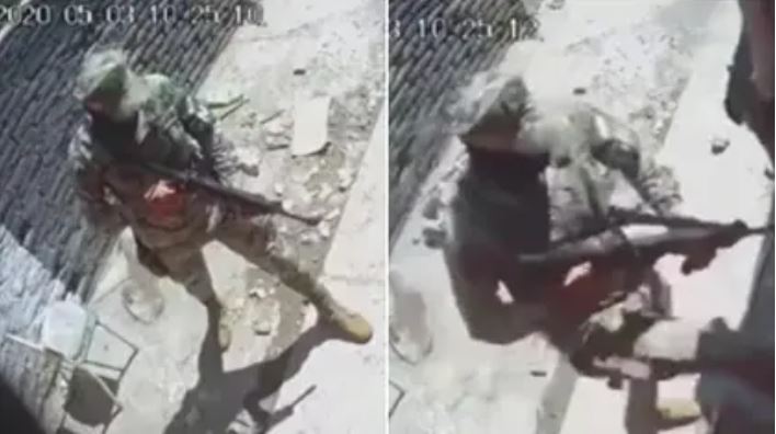 Captan a elementos de la Guardia Nacional pidiendo dinero1