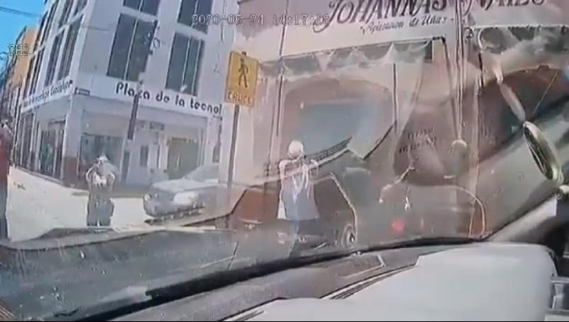 VIDEO || Zacatecas disparan en contra de una patrulla