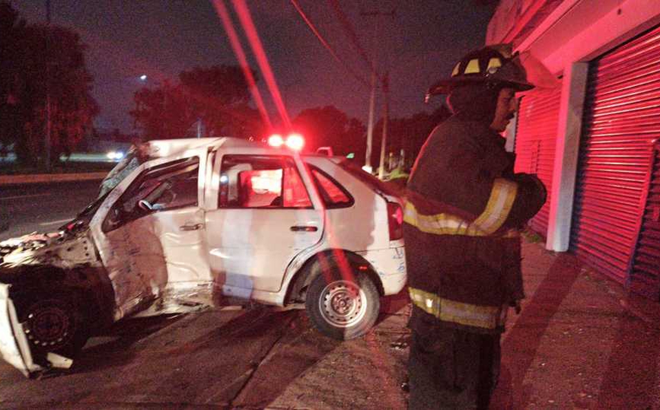 accidente sobre Calzada del Pacífico en Toluca