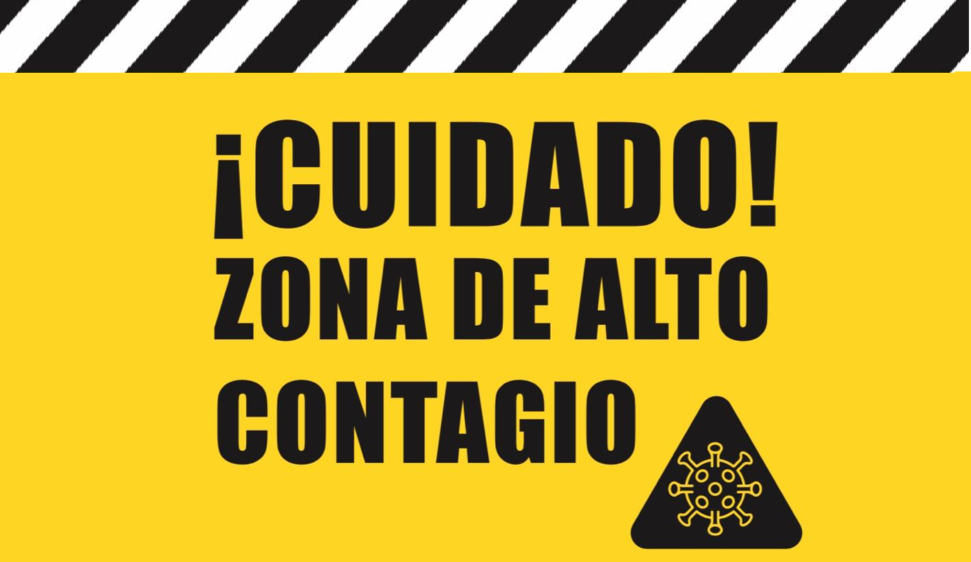 Estas son las Zonas de Alto Contagio de Covid-19 que debes evitar en CDMX