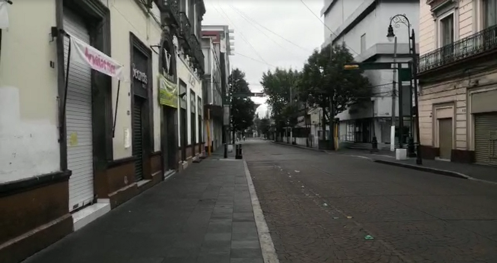 VIDEO || Así lucen las calles de Toluca tras cierre de primer cuadro