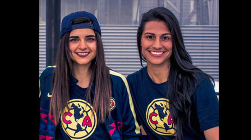 Jugadoras club américa