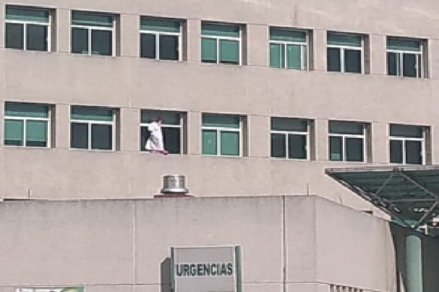 Paciente del Hospital Adolfo López Mateos pretendió quitarse la vida