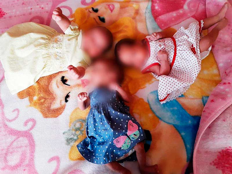 Trillizas prematuras nacidas en clínica del IMSS oluca se recuperan