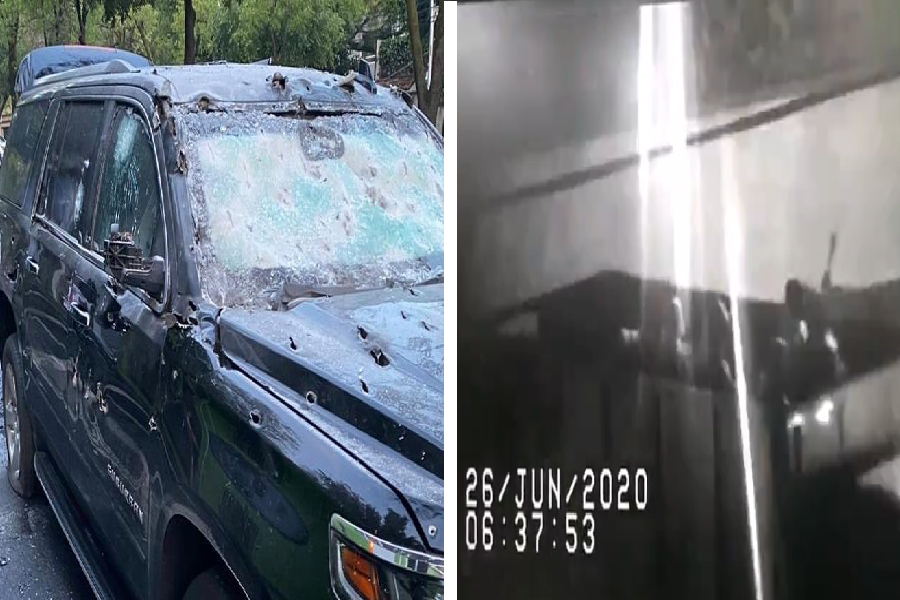 VIDEO Momento en el que acribillaron al Secretario Seguridad de la CDMX